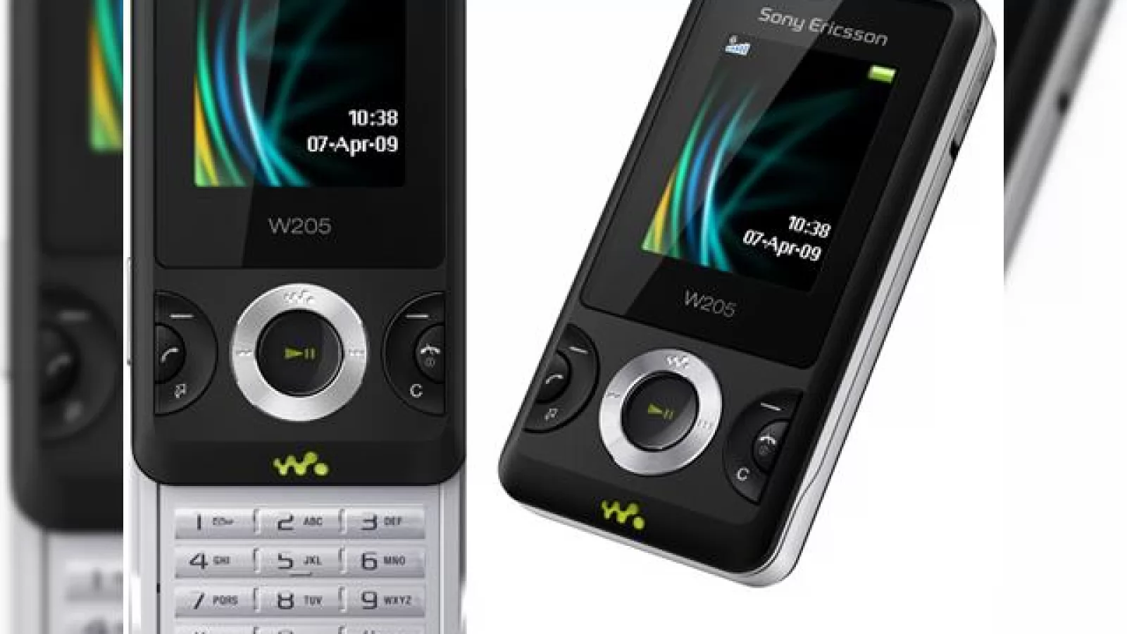 Sony Ericsson anunta telefoanele Walkman W205 si W205a