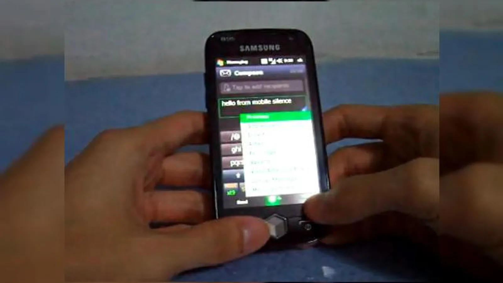 Samsung Omnia 2 isi prezinta interfata (Video)