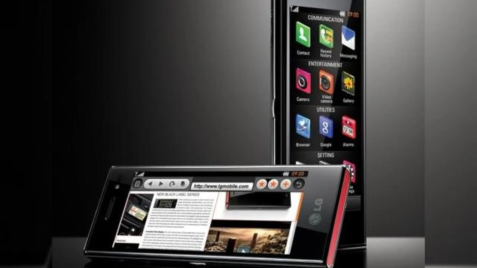 LG prezinta un nou Chocolate, modelul BL40, cu 4 inchi de display touch