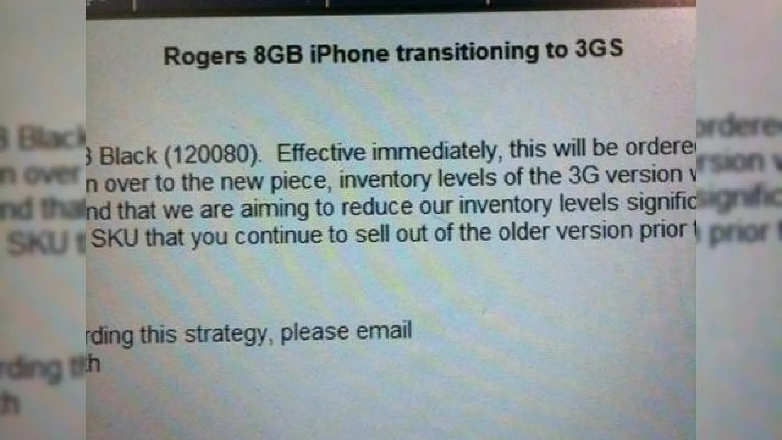 iPhone 3GS, in curand si in varianta ieftina de 8 GB?