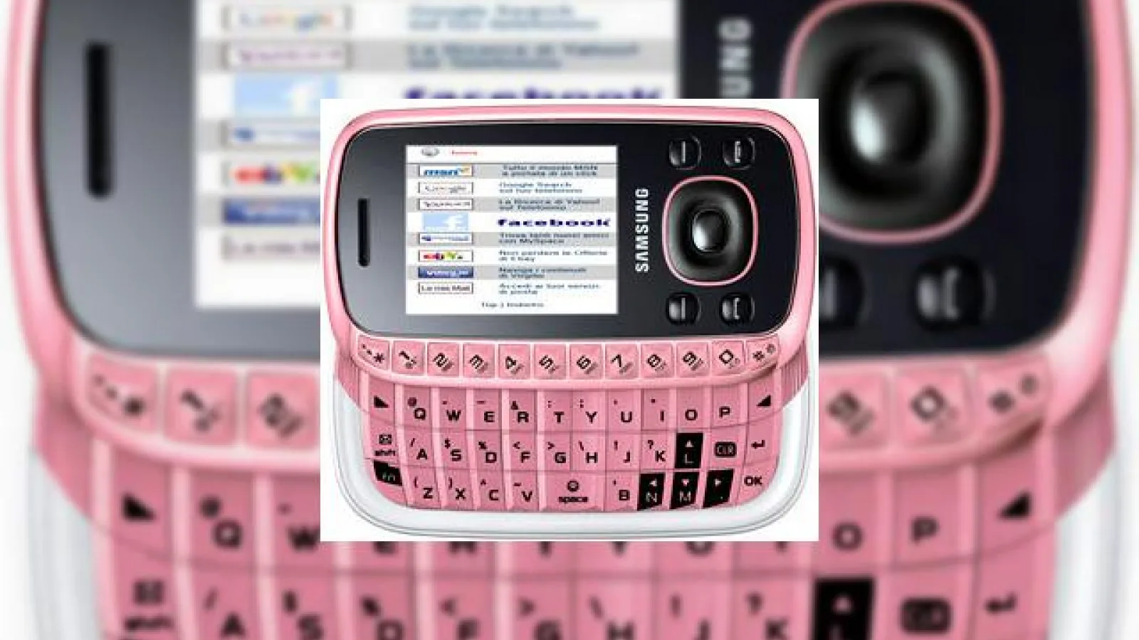 Samsung B3310, un telefon gretos de roz