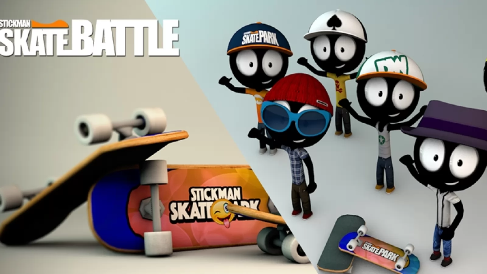 Stickman Skate Battle Review (Cube iWork 10 Ultimate): Jocurile de skateboarding revin la modă, acum cu accent pe multiplayer (Video)