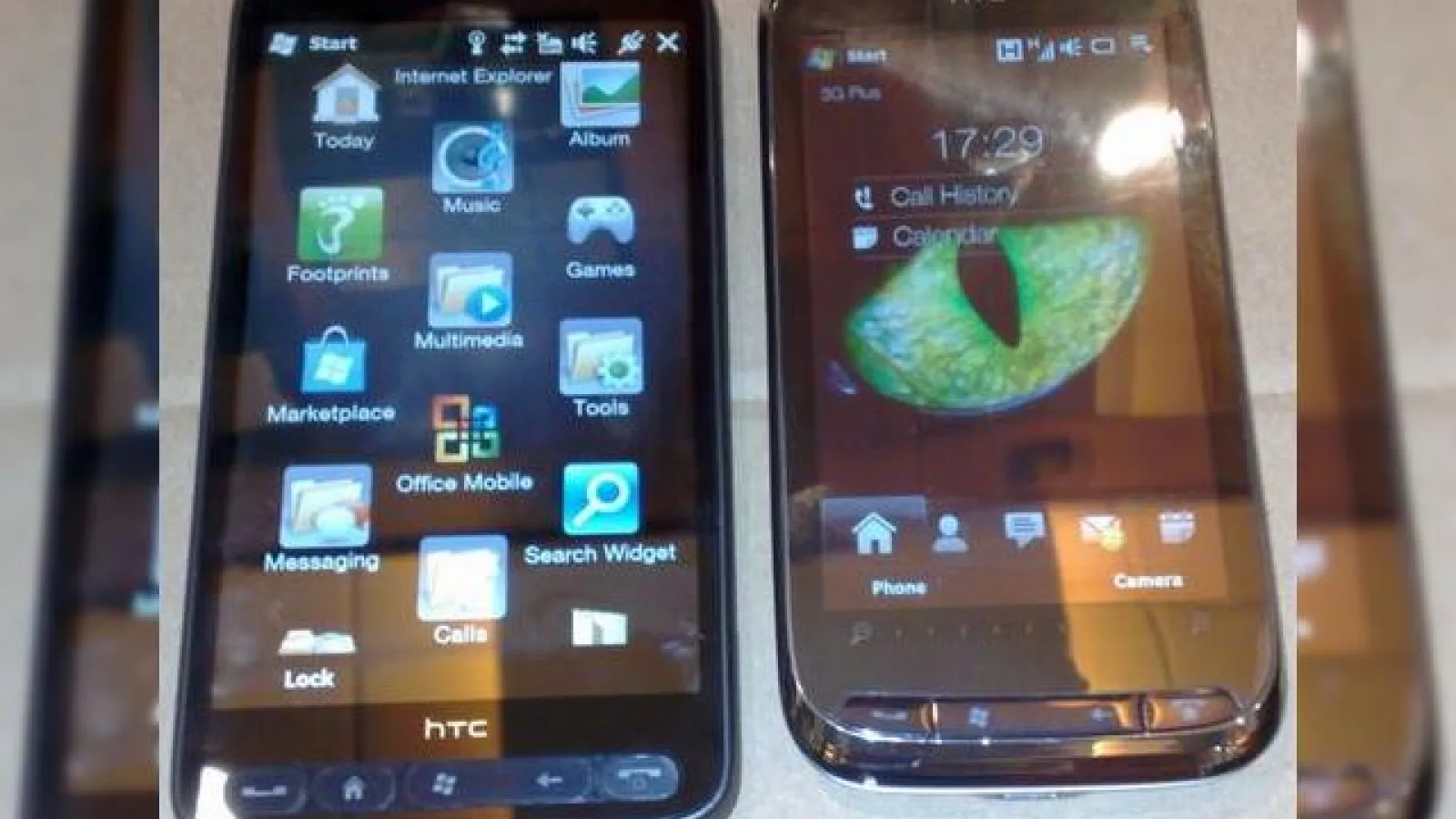 HTC Leo (Touch HD2) fotografiat live, cu Windows Mobile 6.5 la bord