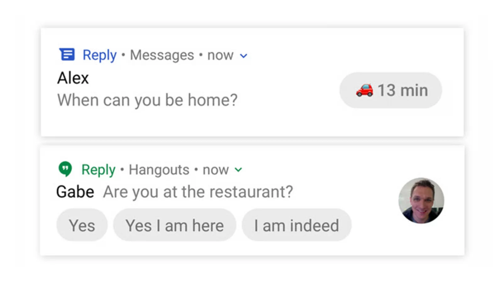 Google pune AI-ul să raspundă la mesaje pe Hangouts, Facebook Messenger, Whatsapp pentru tine