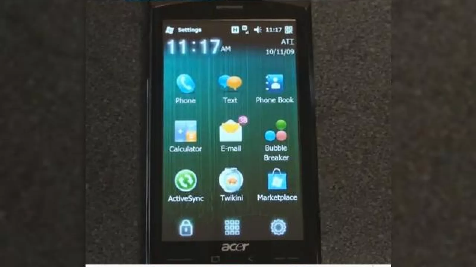 Acer neoTouch prezinta Windows Mobile 6.5 in actiune (Video)