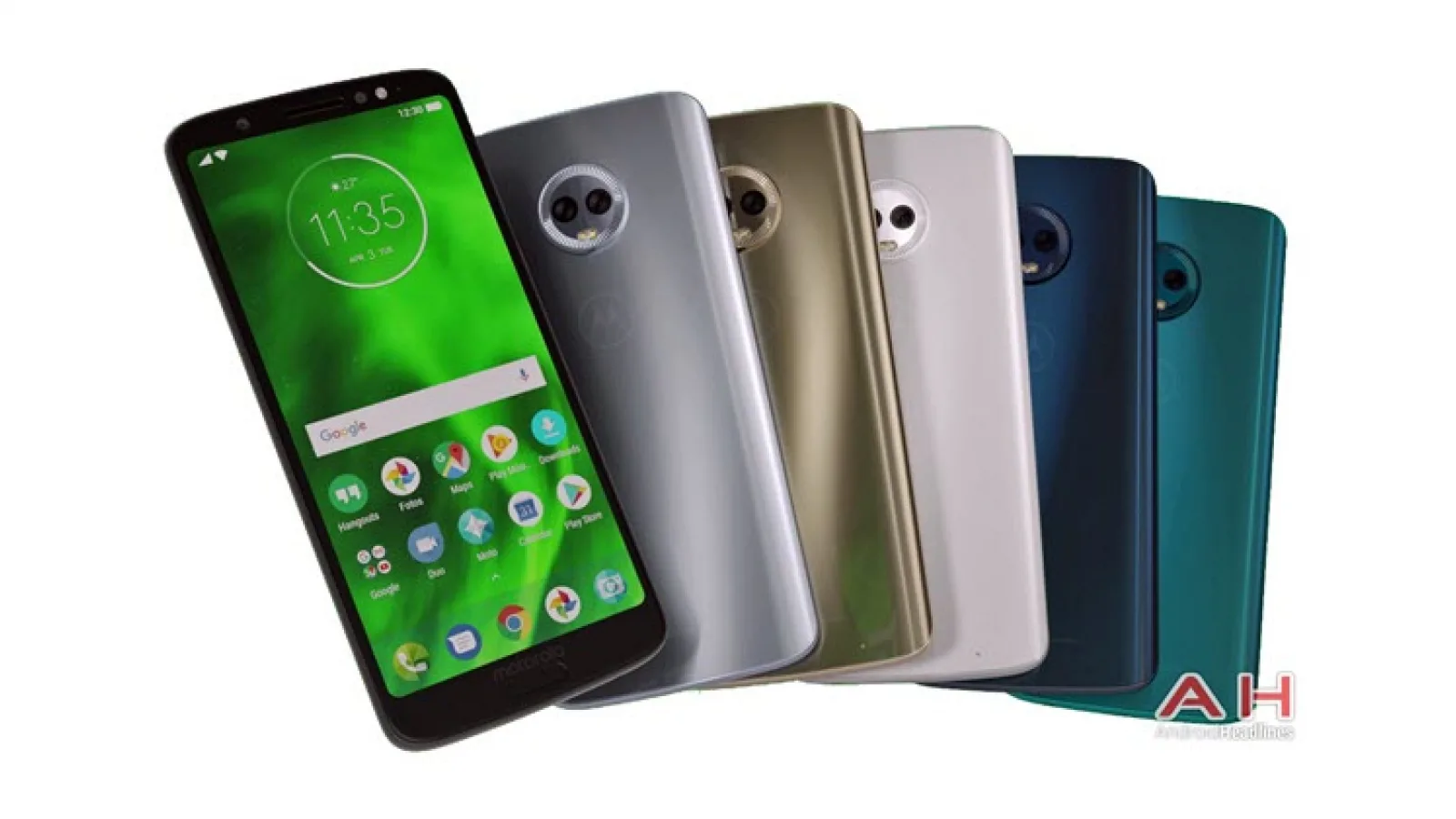 Motorola Moto G6 Plus se dezvăluie în toate variantele de culoare prin intermediul unei fotografii