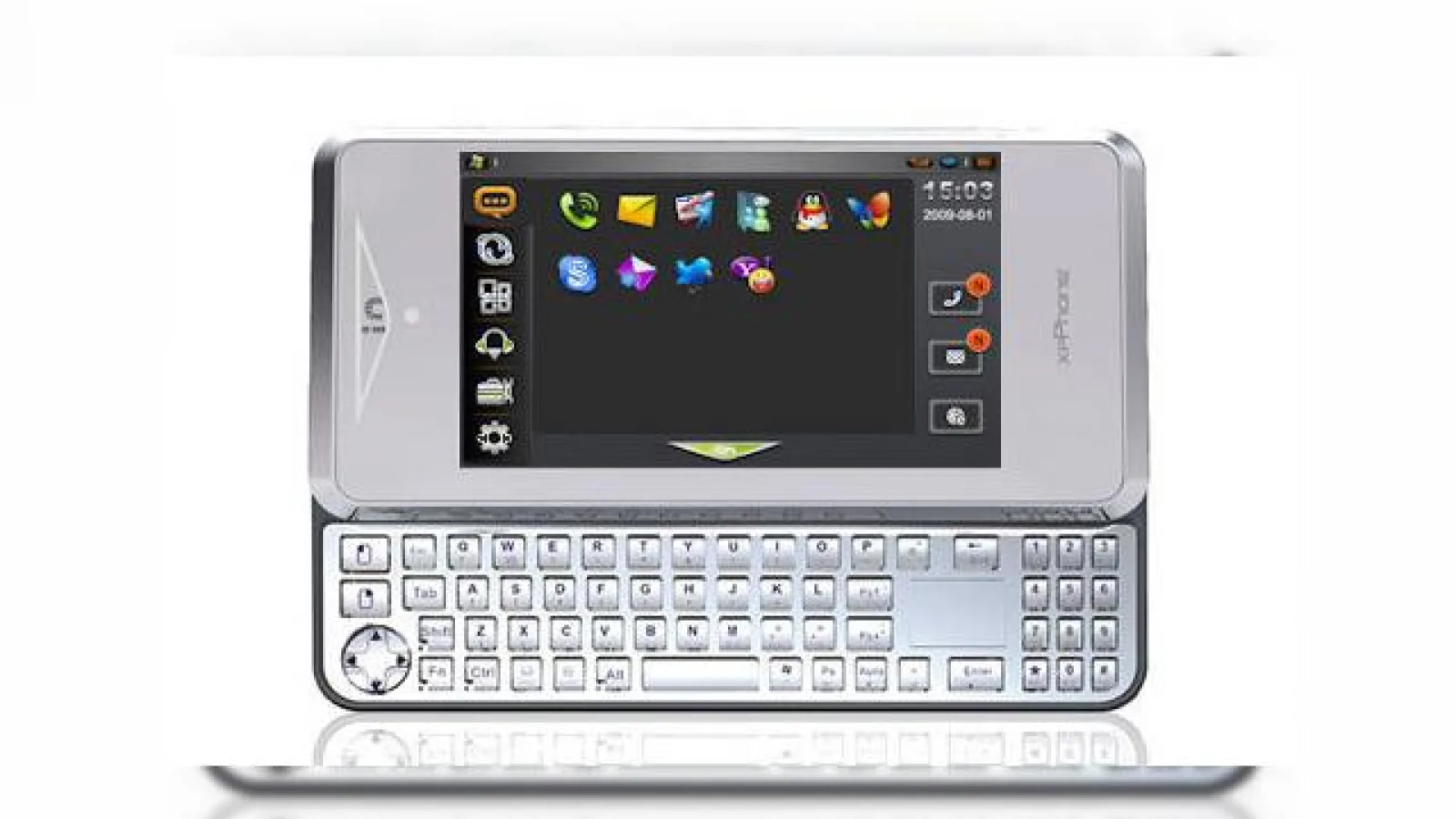 xpPhone, telefonul cu Windows XP la bord, isi prezinta interfata!