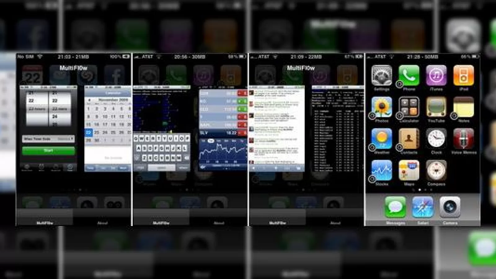 Multifl0w, un nou soft haiducesc, pentru multitaskingul lui iPhone!