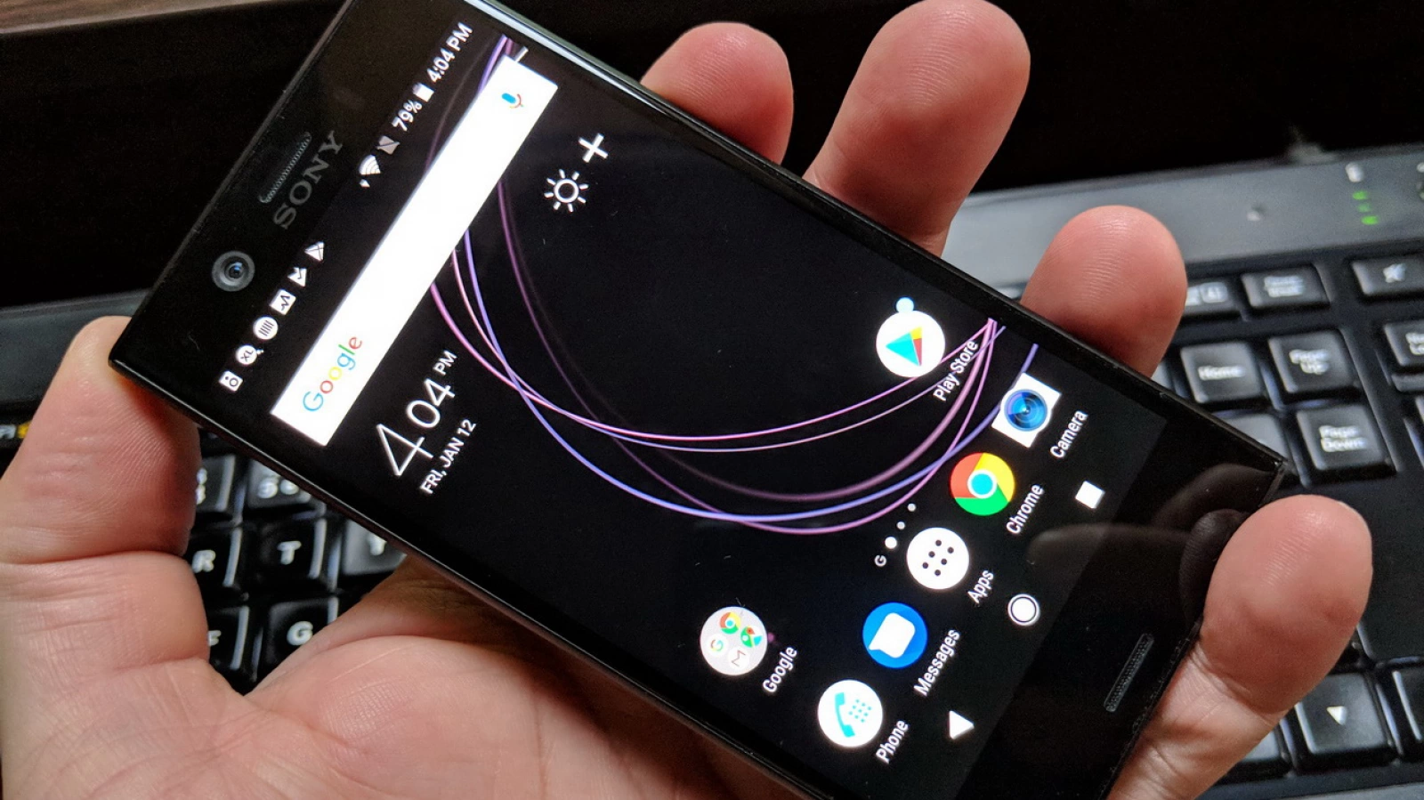 Sony Xperia XZ1 Compact: OS, UI, aplicaţii - Acelaşi skin Xperia, cu influenţe discrete de Oreo
