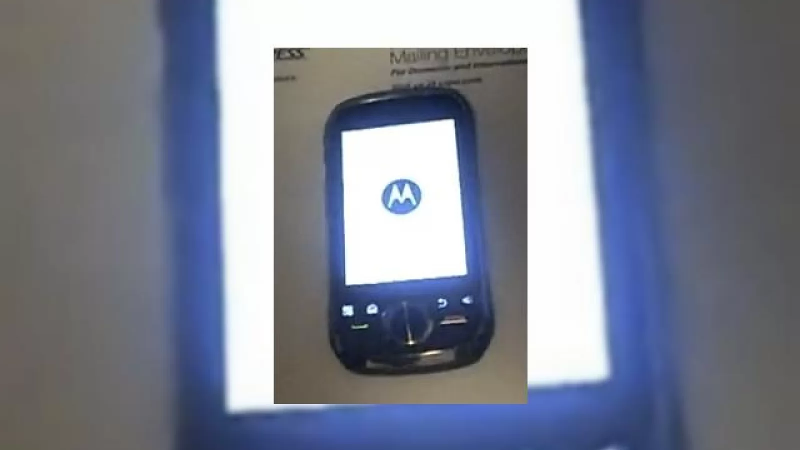 Telefonul iDEN Motorola cu Android la bord, furat si testat
