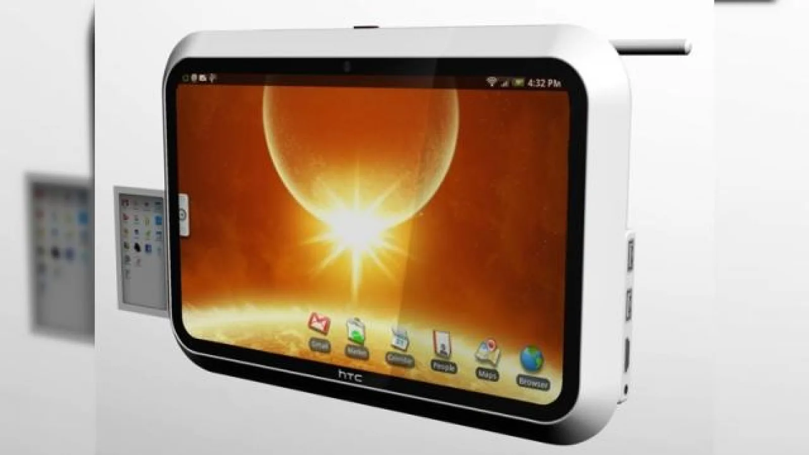 HTC Evolve, un tablet concept care ruleaza Android si foloseste un display OLED touch