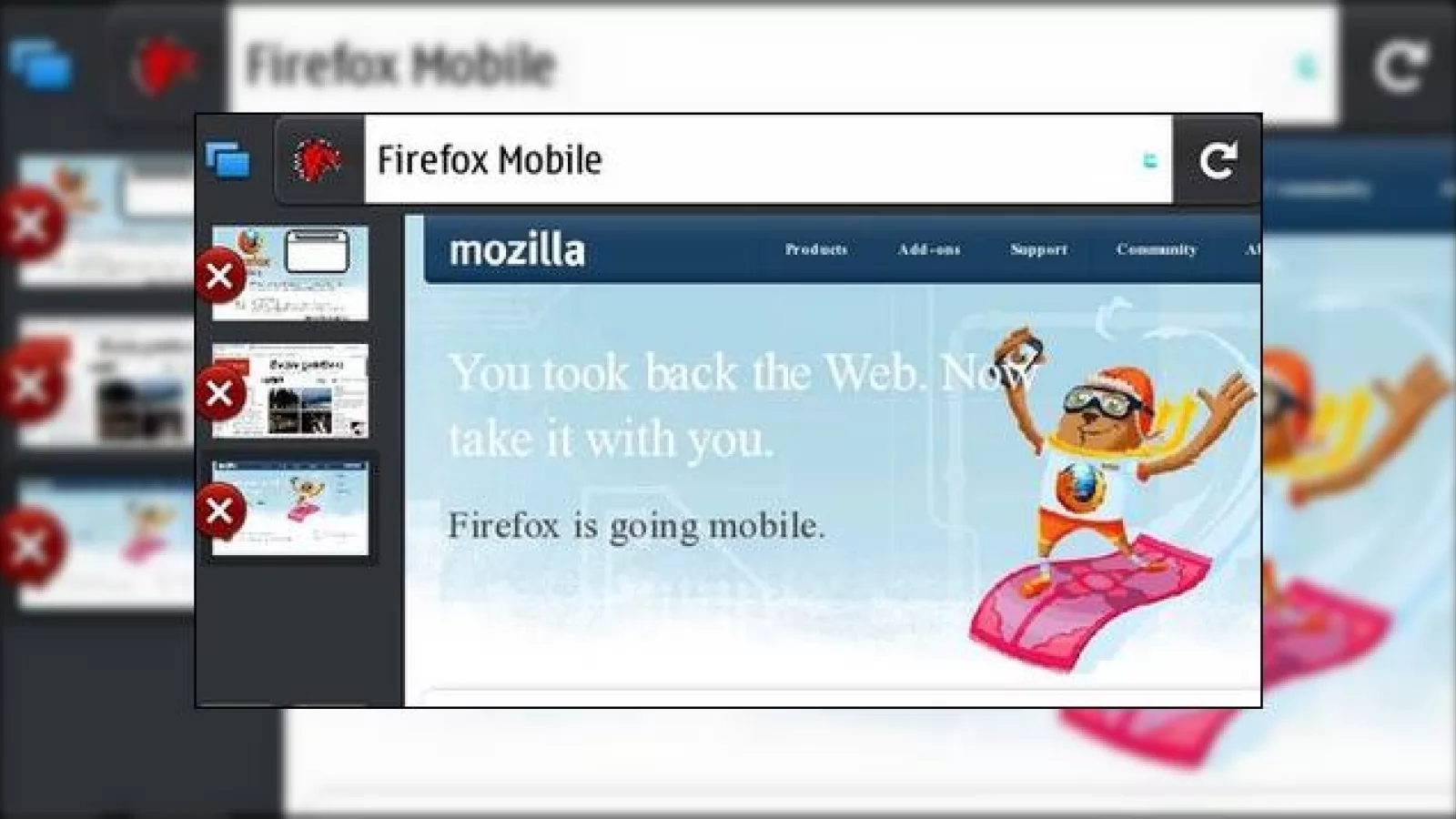 Firefox Mobile, gata de lansare in 2009?