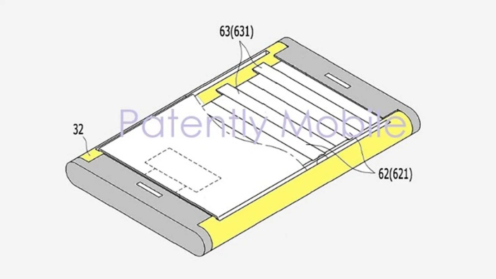 Samsung brevetează un telefon care se deschide şi extinde în mod SF; Vine cu ecran dublu extensibil