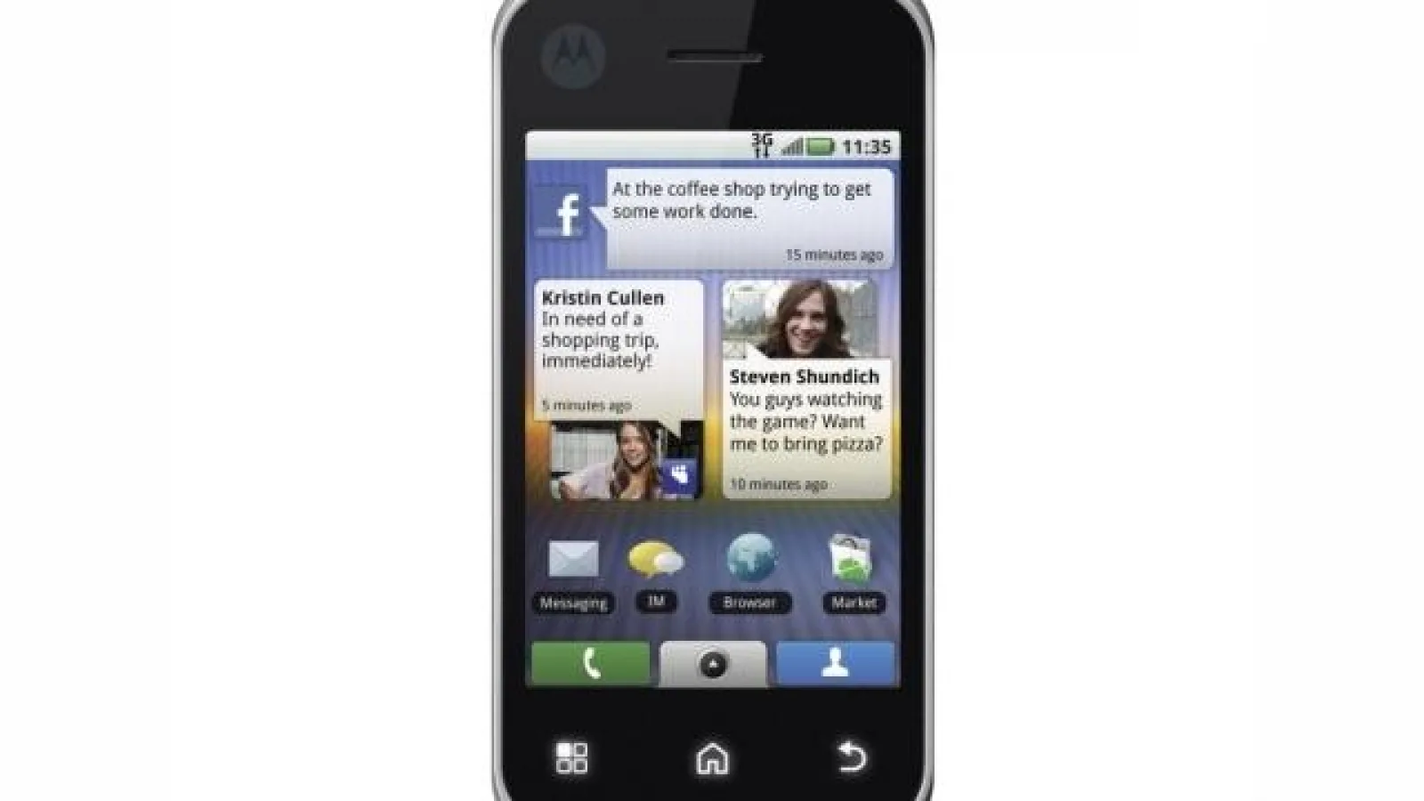 CES 2010: Motorola lanseaza telefonul Backflip, dotat cu Android si MOTOBLUR