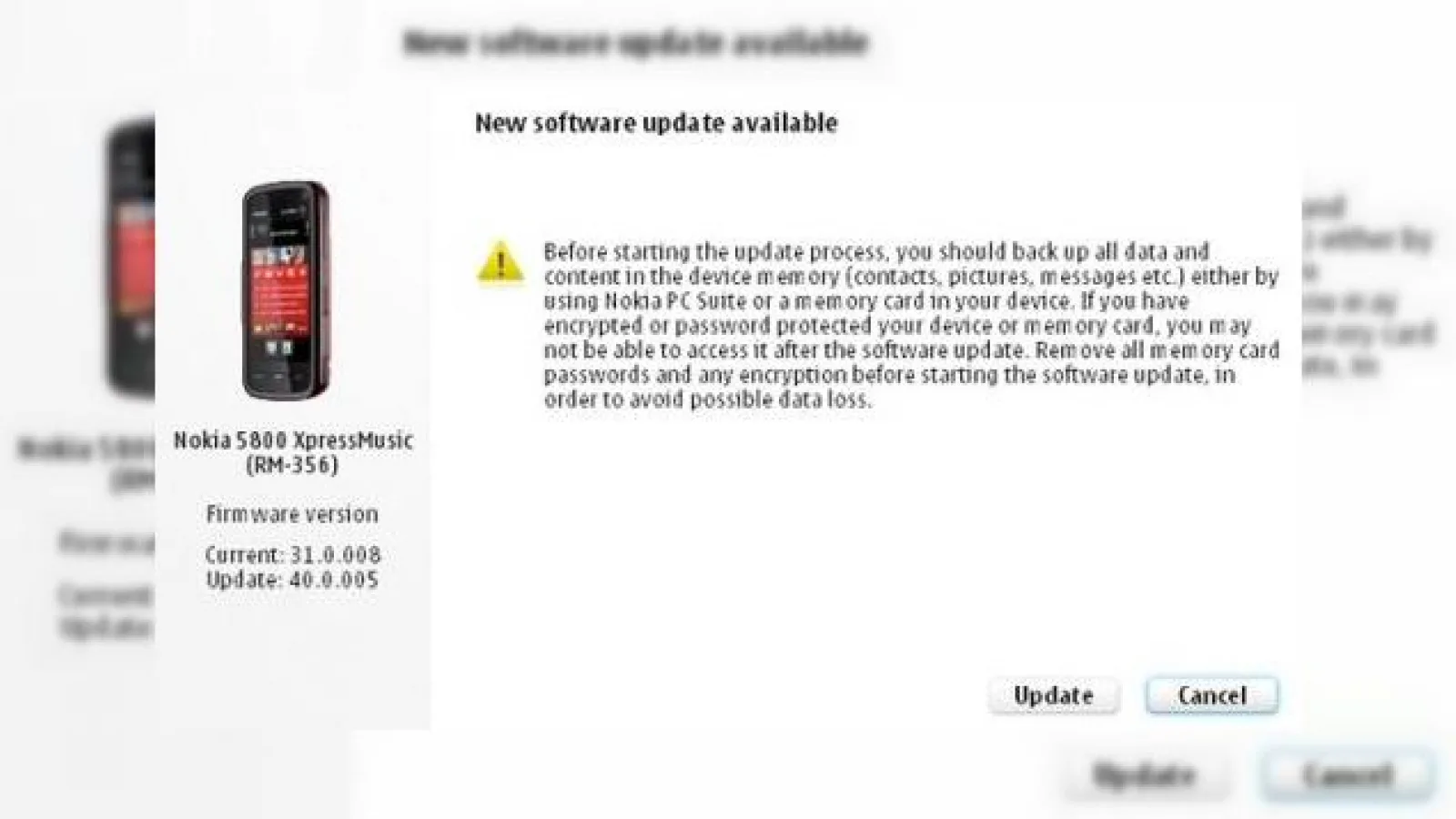 Noul firmware Nokia 5800 XpressMusic vine cu scrolling kinetic, un nou ecran Home