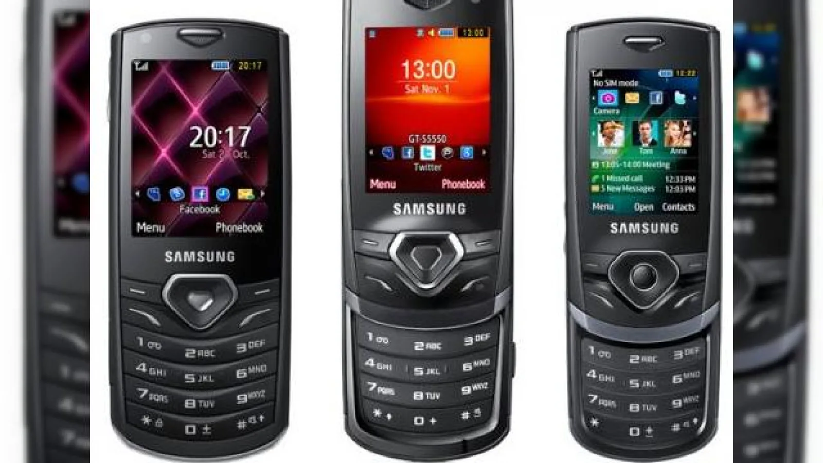 Samsung Shark, gama de telefoane pentru social networking, la pret rezonabil