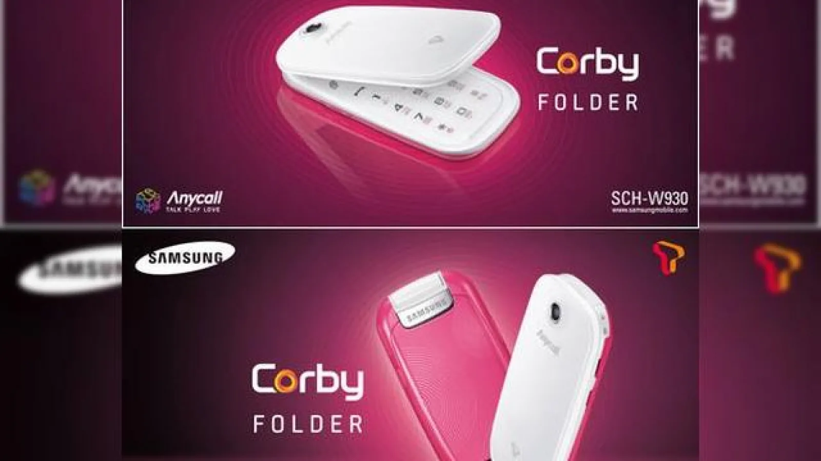 Samsung Corby Folder, un nou model al seriei elegante, acum cu clapeta