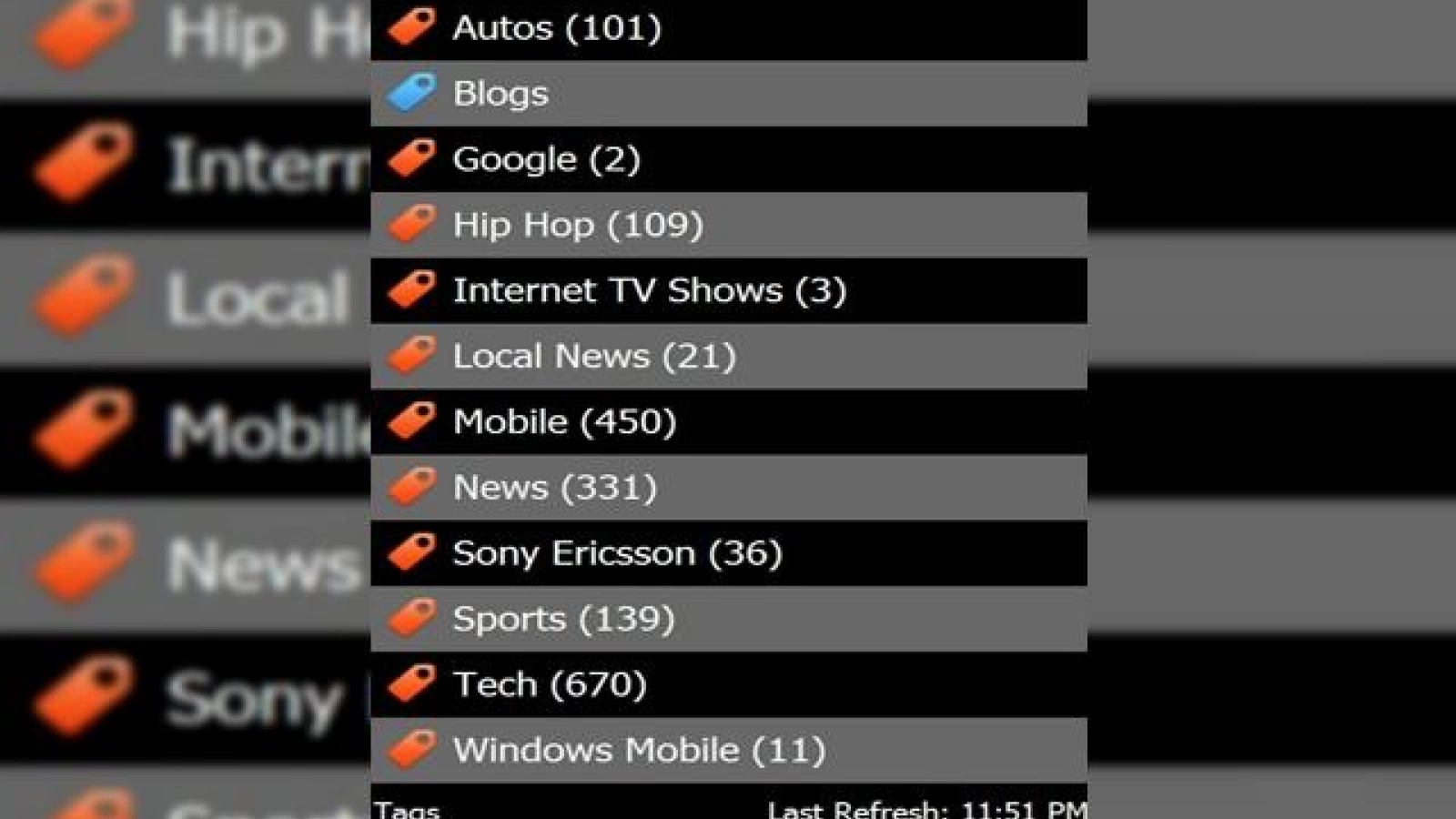 Speeed Reader v.1, client Google Reader pentru telefoanele Windows Mobile