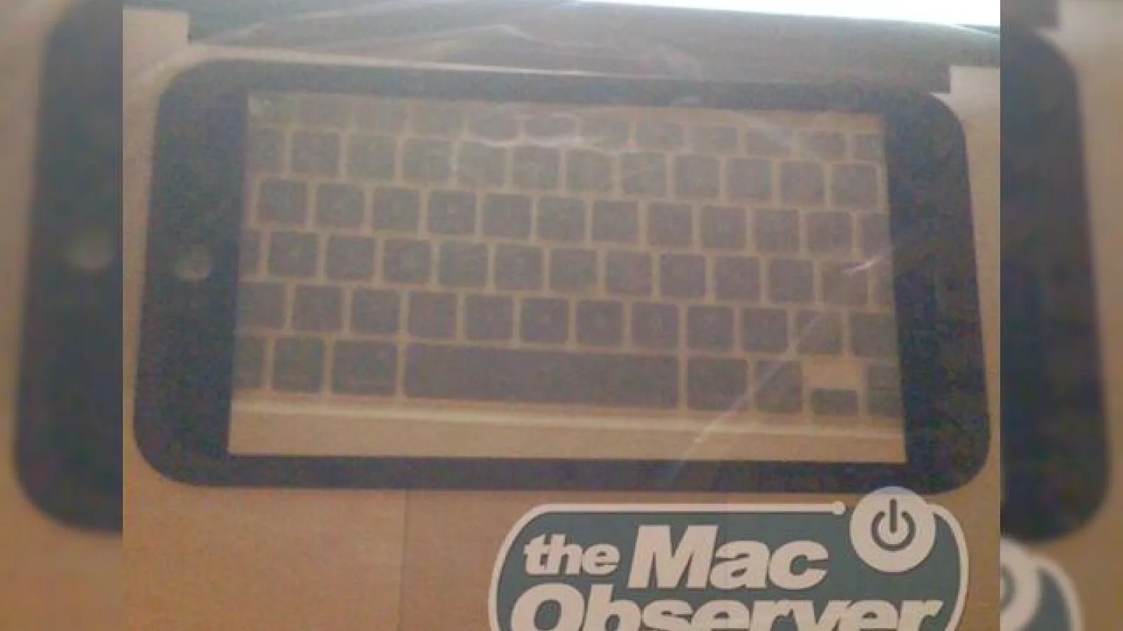 Imagini scapate pe web cu partea frontala a tabletului Apple!