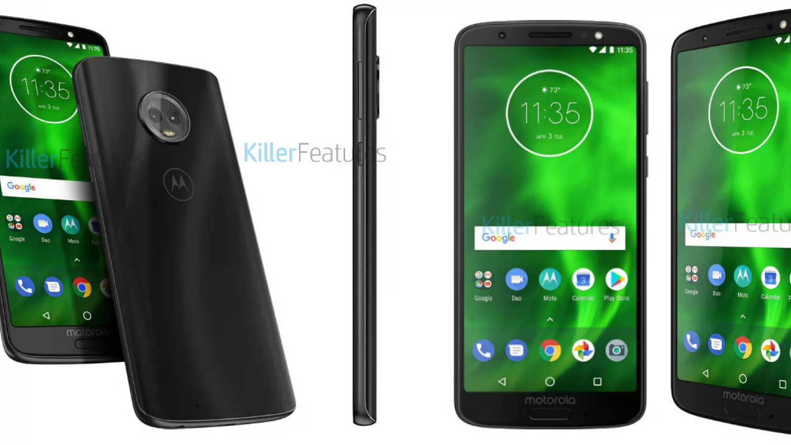 Motorola Moto G6 şi Moto G6 Play îşi dezvăluie listele complete de specificaţii şi preţurile