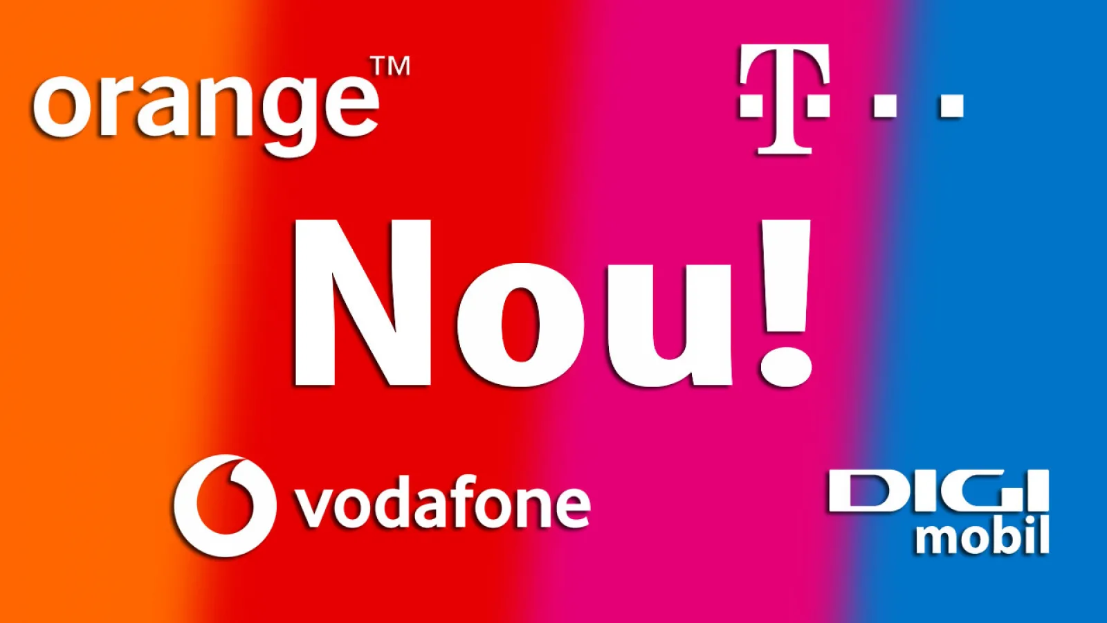 Telefoane noi în portofoliul Orange, Vodafone, Telekom și Digi Mobil (aprilie 2018)