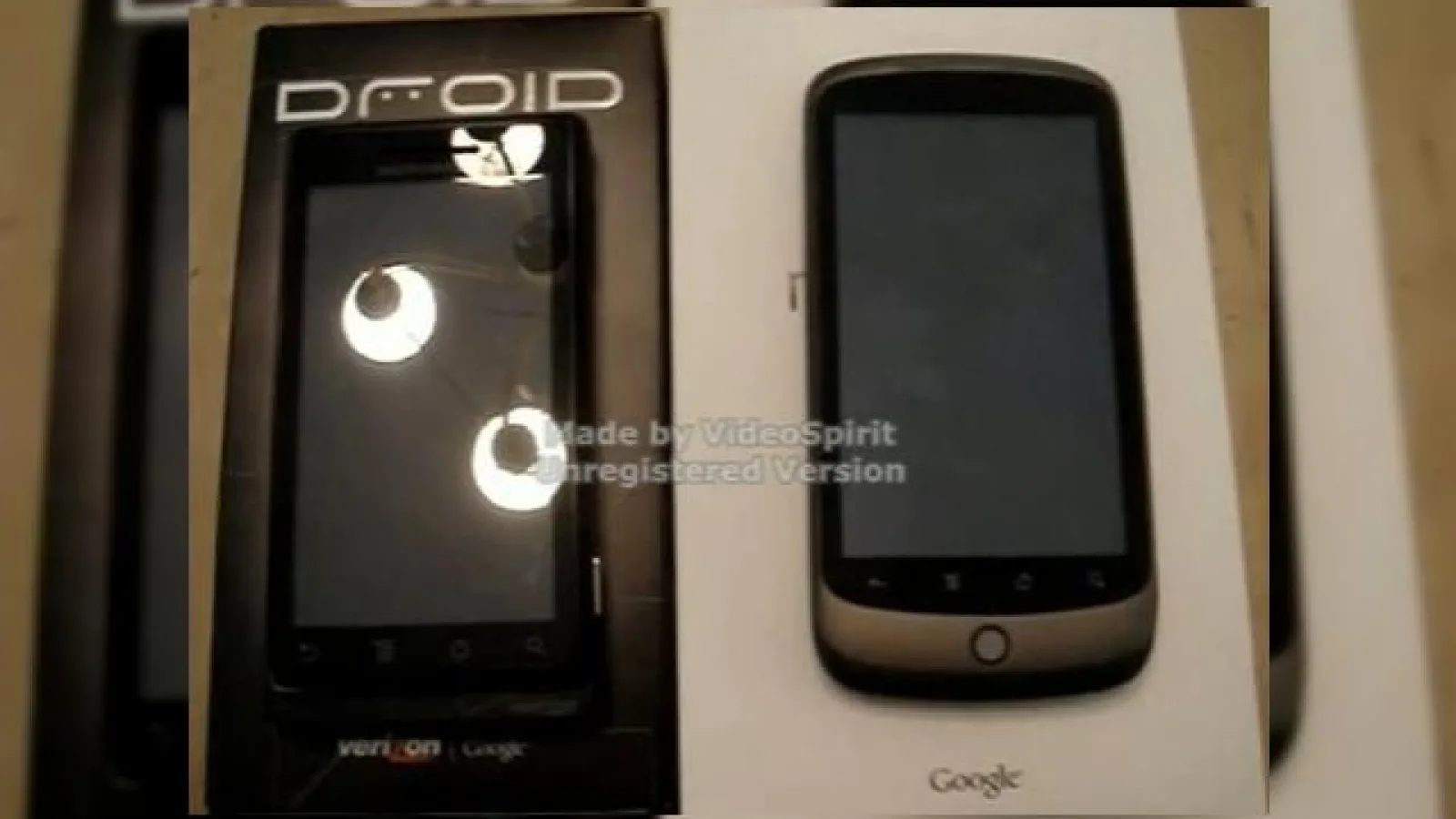 Telefonul Google Nexus One, testat in bataia soarelui versus Motorola Droid (Video)