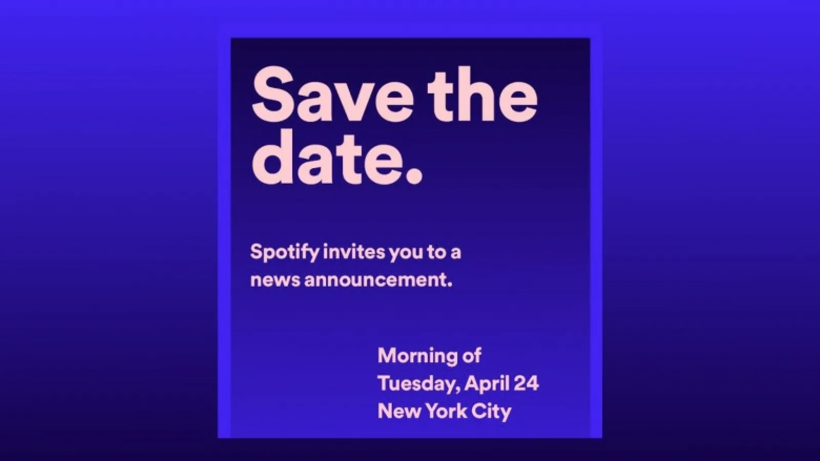 Spotify ar putea prezenta o boxă inteligentă la New York pe 24 aprilie