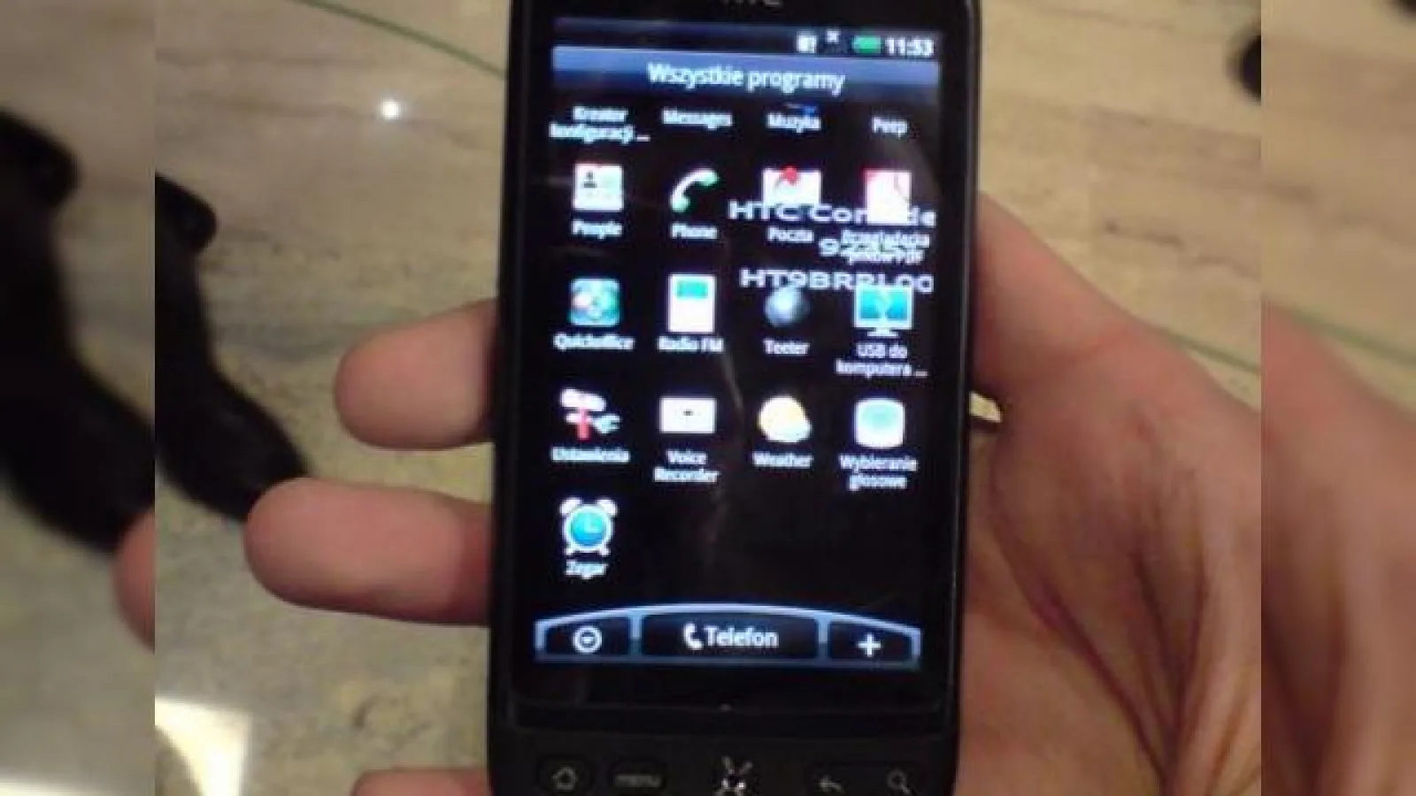 O noua imagine cu HTC Bravo, noi detalii despre HTC Legend
