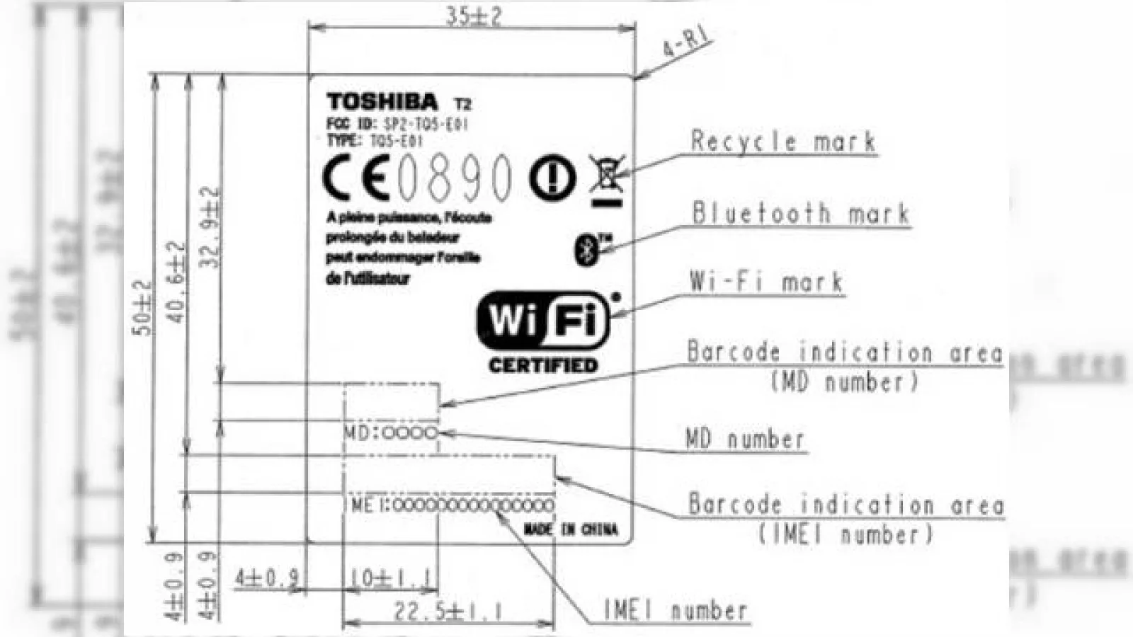 Toshiba TG02 este real, aflat in teste la FCC