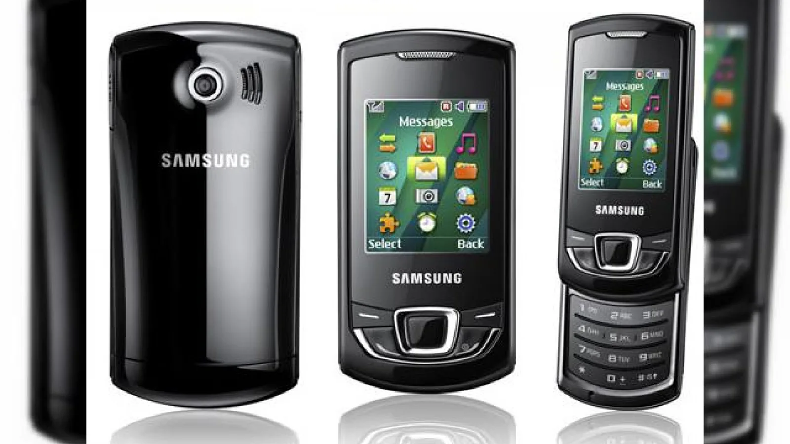 Samsung Monte Slider (GT-E2550) si Monte Bar (GT-C3200), disponibile in noi imagini