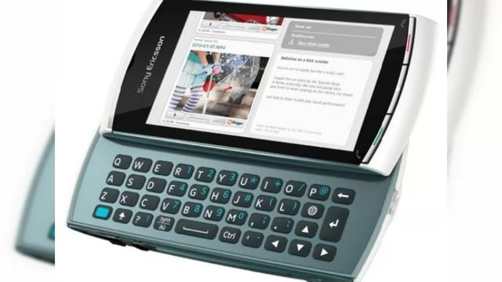 MWC 2010: Sony Ericsson Vivaz pro, smartphone-ul full QWERTY pentru messaging si social networking