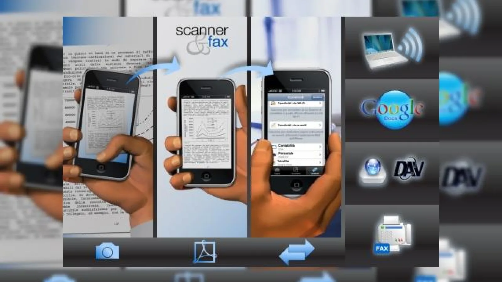 Scanner & Fax, o noua aplicatie pentru scanarea documentelor pe iPhone