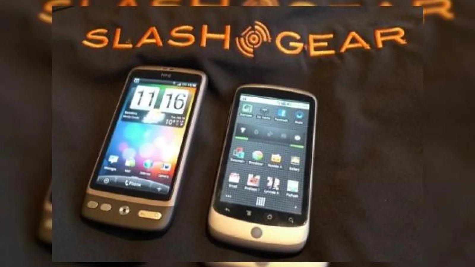 Slashgear: HTC Desire versus Google Nexus One (Video)