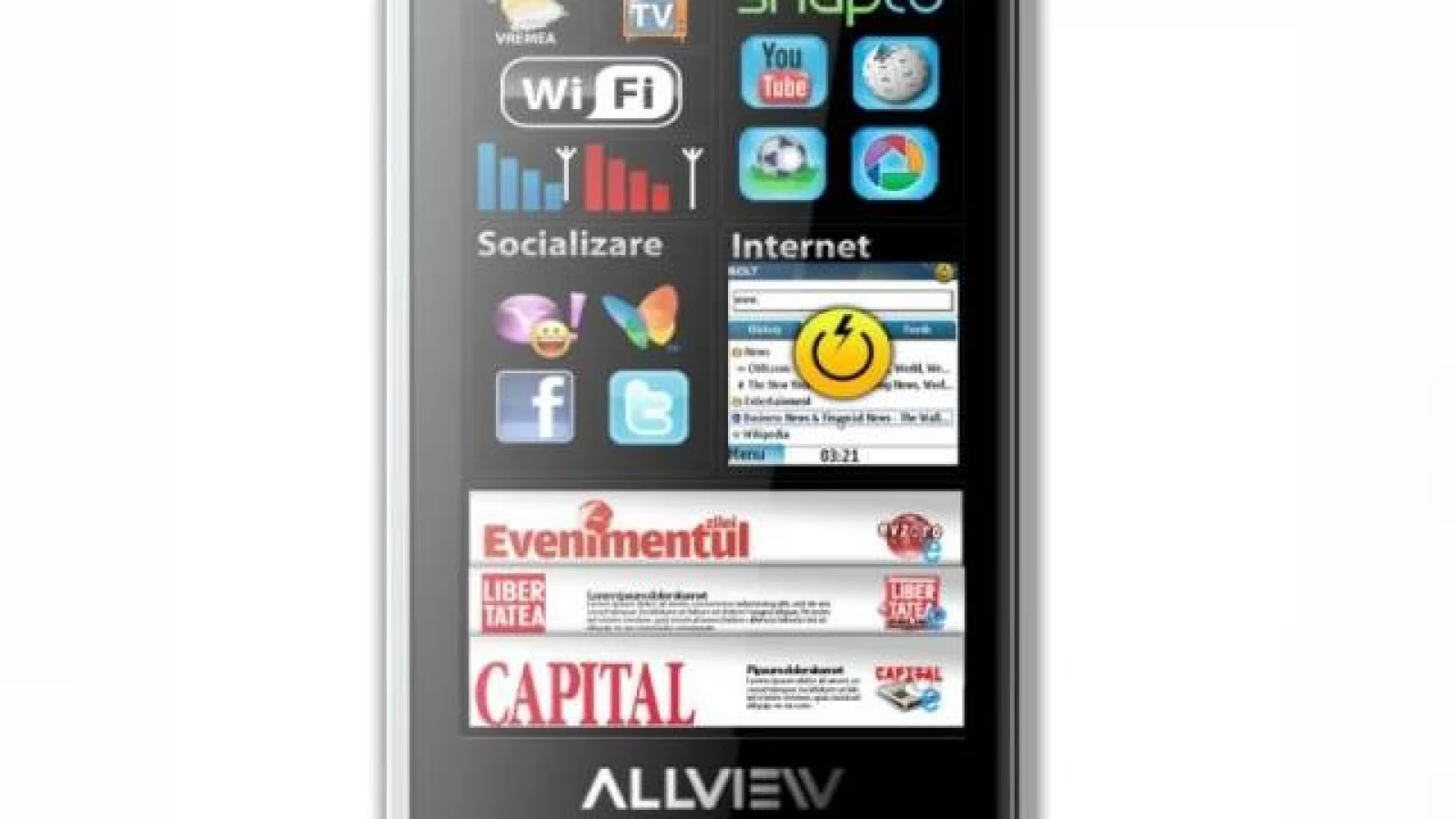 Allview F1 X-perience, dual SIM inteligent prezentat la MWC 2010