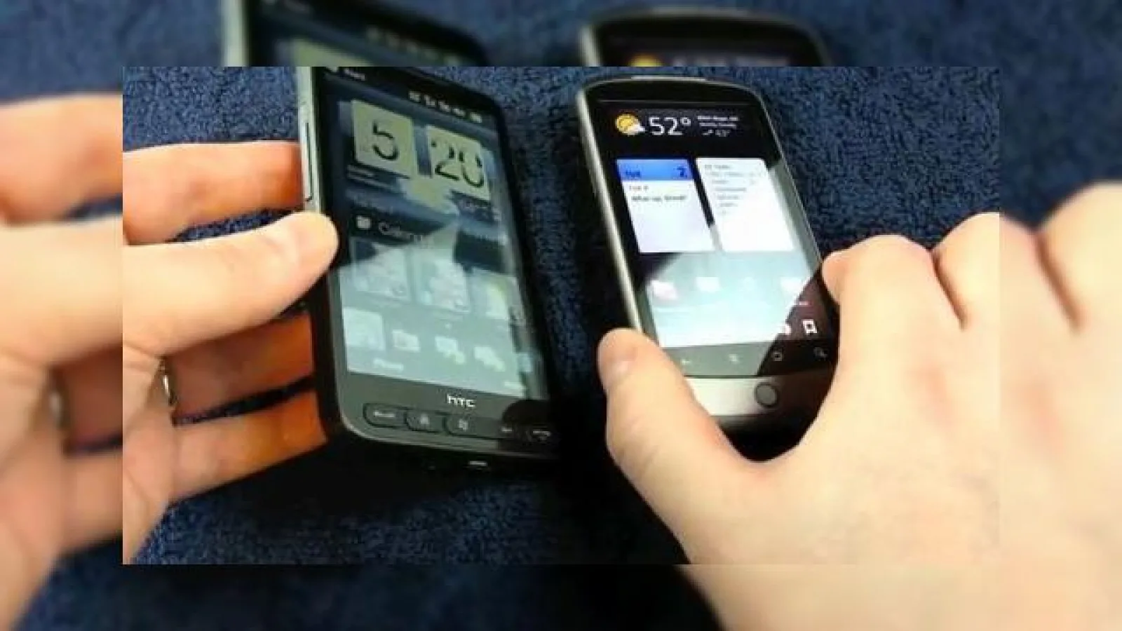 HTC HD2 Versus Google Nexus One (Video)