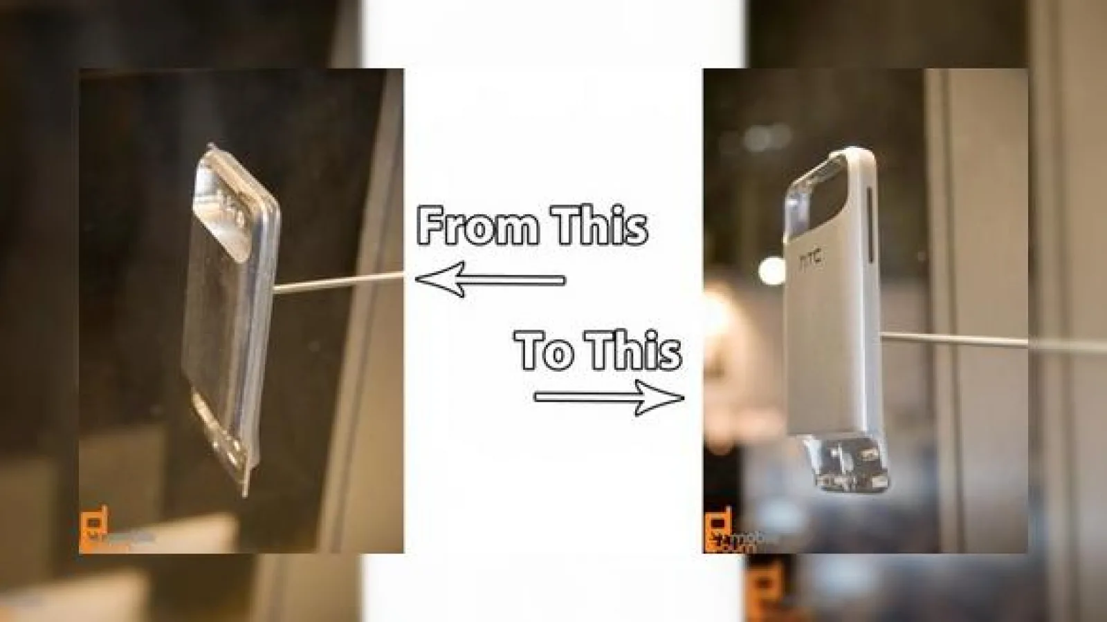 HTC Legend fabricata in format unibody, in stil MacBook Pro