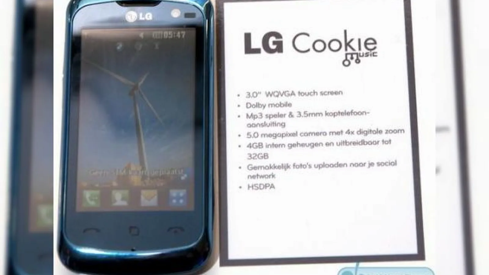LG prezinta noi telefoane mobile: LG Cookie Music, LG Pure, LG Jacquar 5...