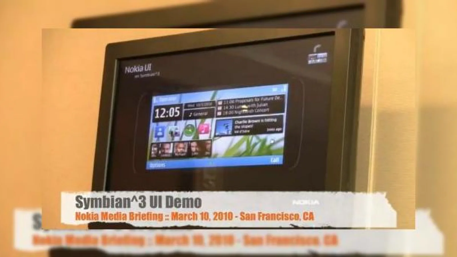 Symbian^3, prezentat intr-un demo video; soseste in 2010