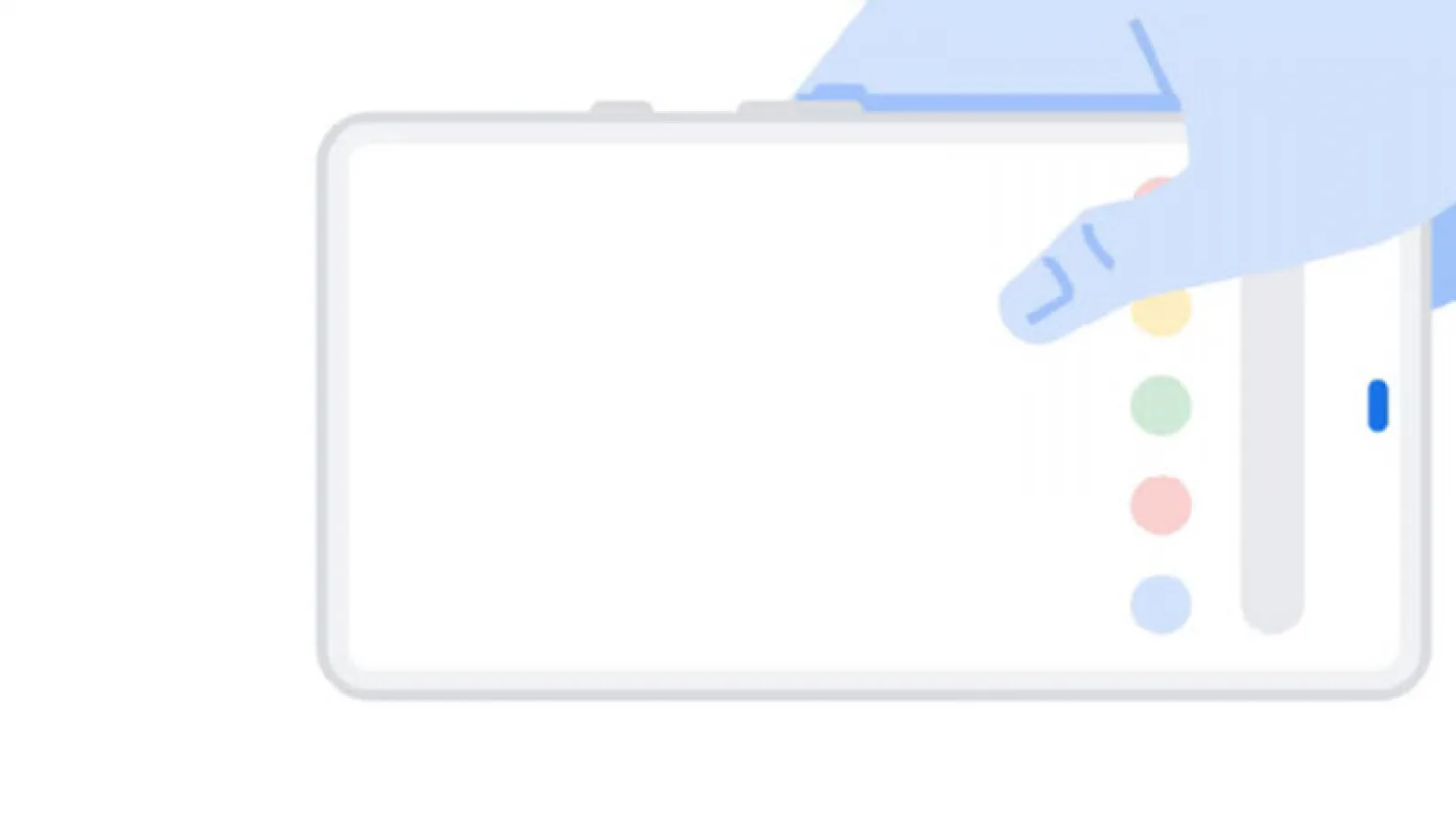 Google Pixel 3 ar putea avea ecran edge-to-edge; Un indiciu apare în Android P sub formă de ilustrație