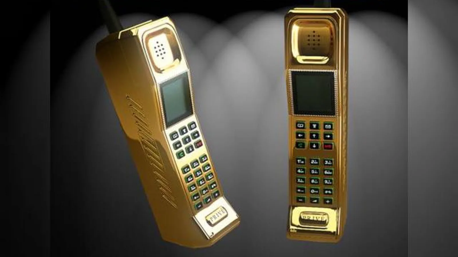 Telefonul-caramida de lux, acum impodobit cu aur si diamante
