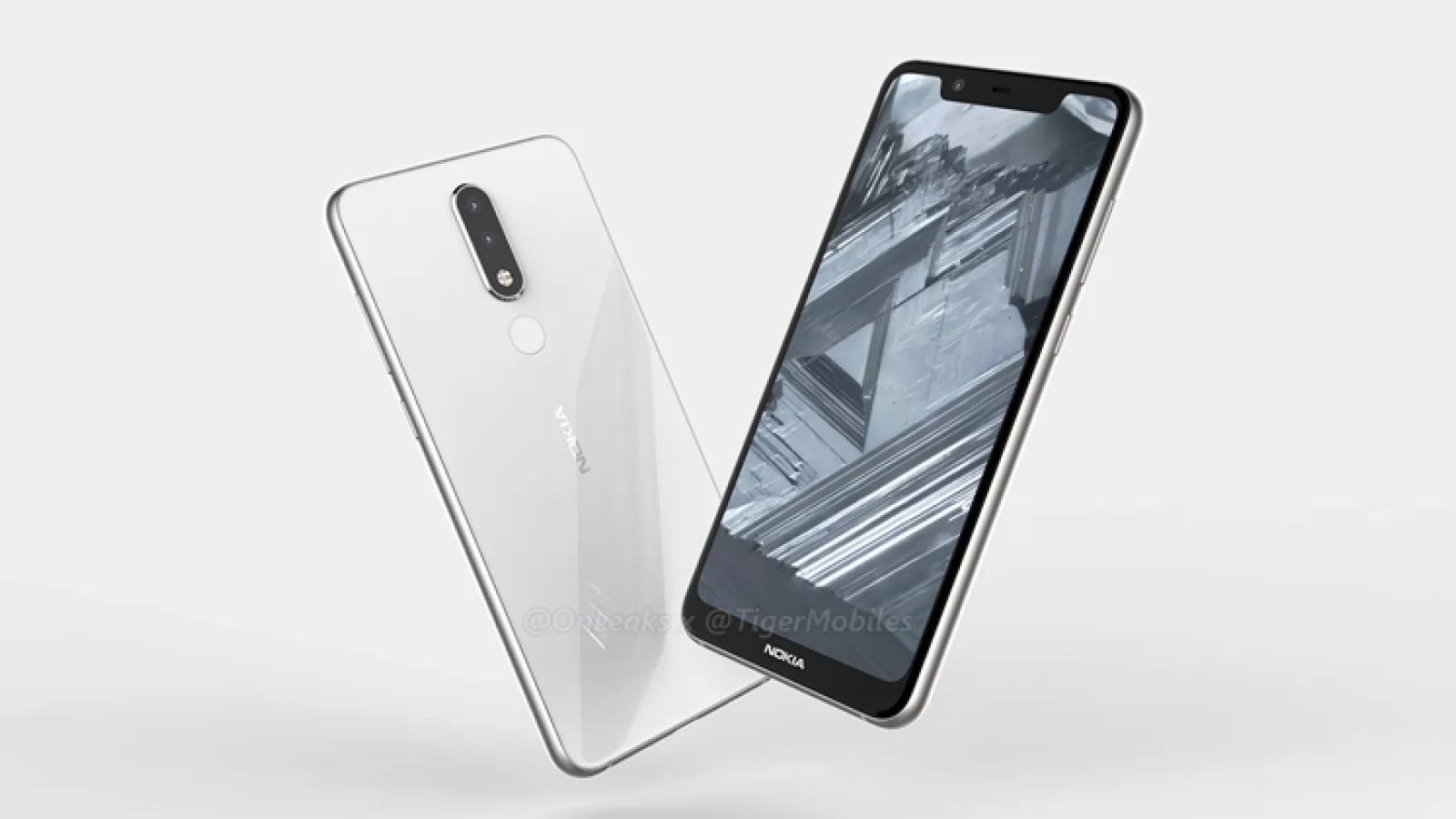Nokia 5.1 Plus ni se prezintă în randări detaliate; Are cameră duală și ecran cu decupaj