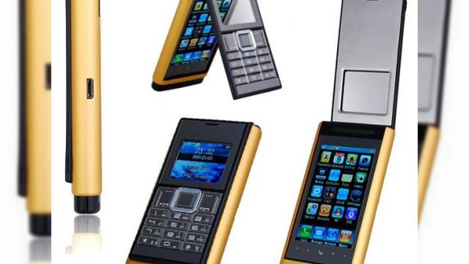 N933, un telefon cu clapeta si design unic