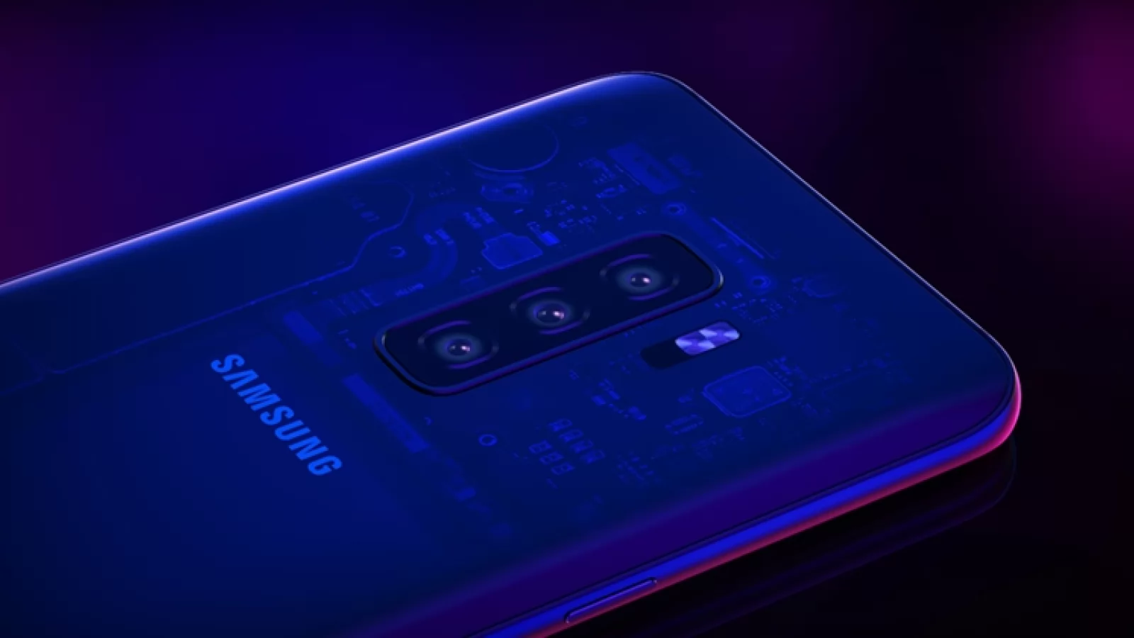 Samsung Galaxy S10 are o cameră triplă şi spate transparent în acest concept