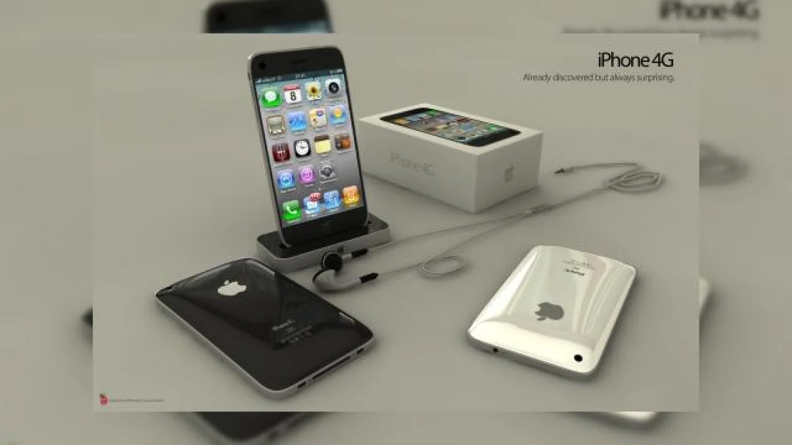 Un nou design iPhone 4G, bazat pe prototipul pierdut de Apple intr-un bar