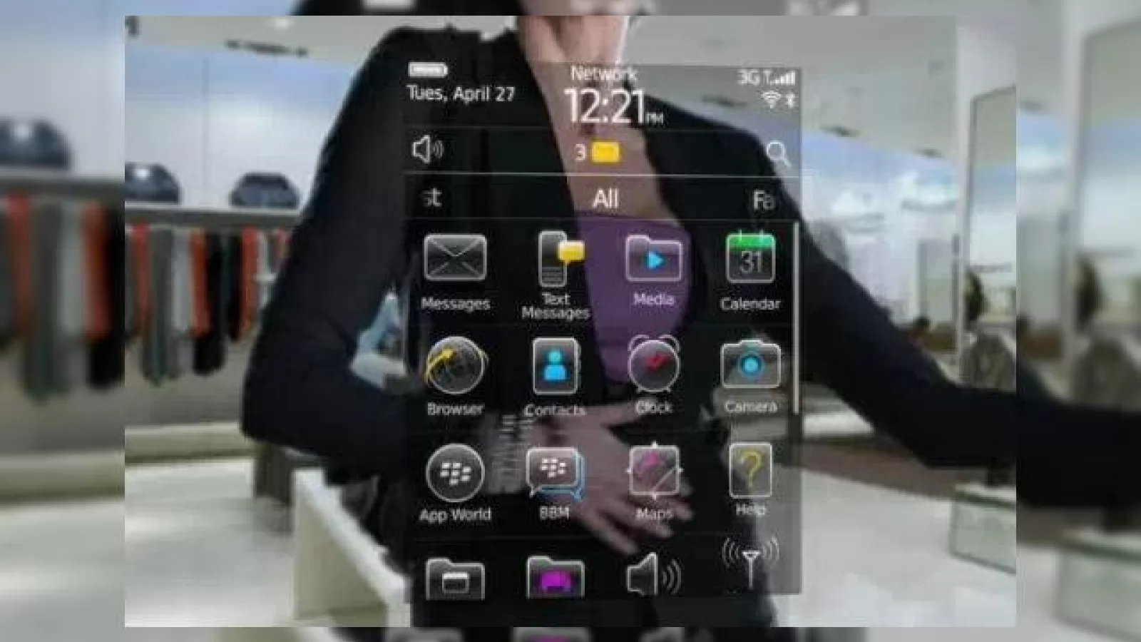 BlackBerry OS 6.0, prezentat in actiune (Video)