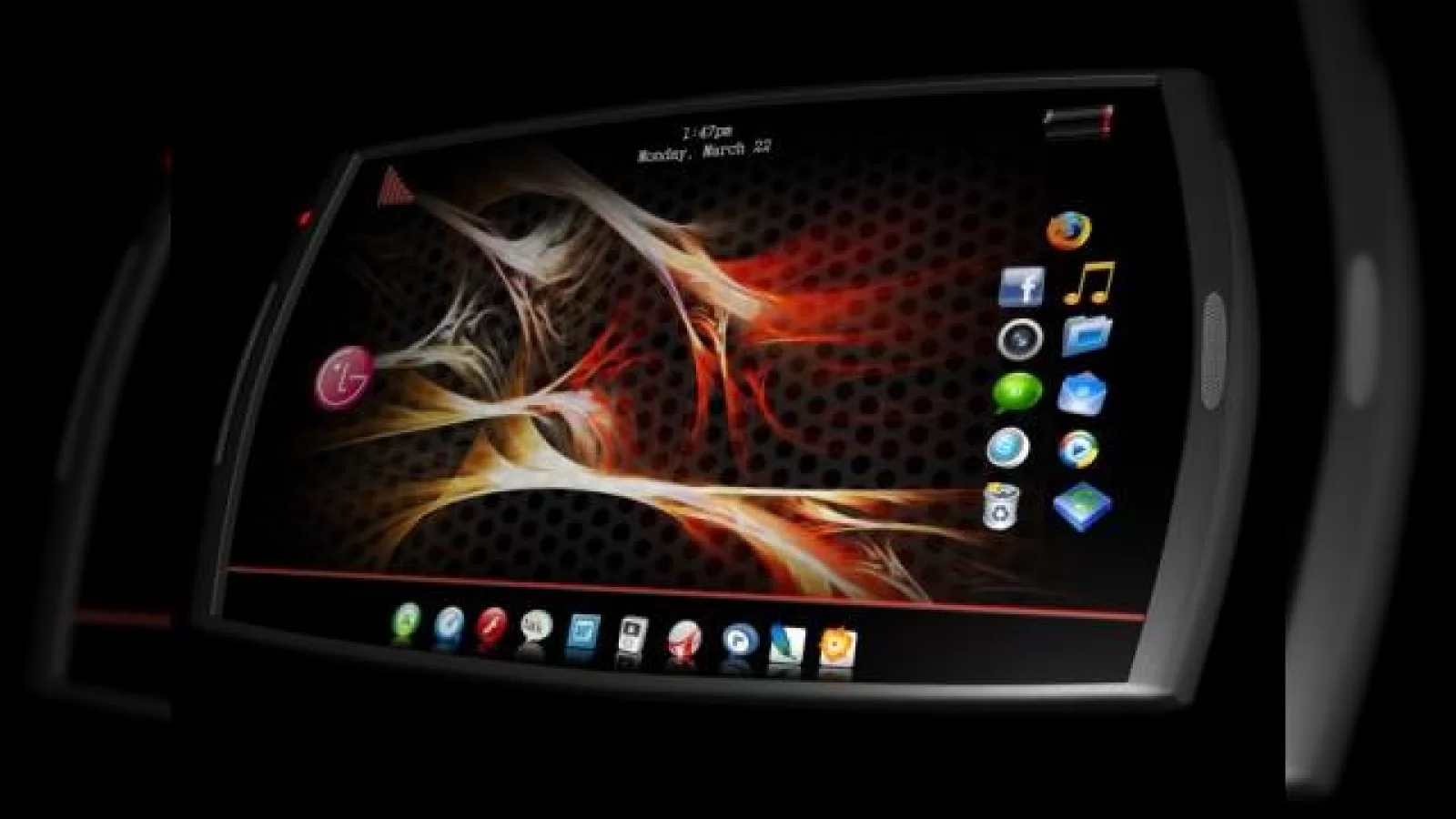 LG HF3, un telefon concept controlat prin comenzi vocale