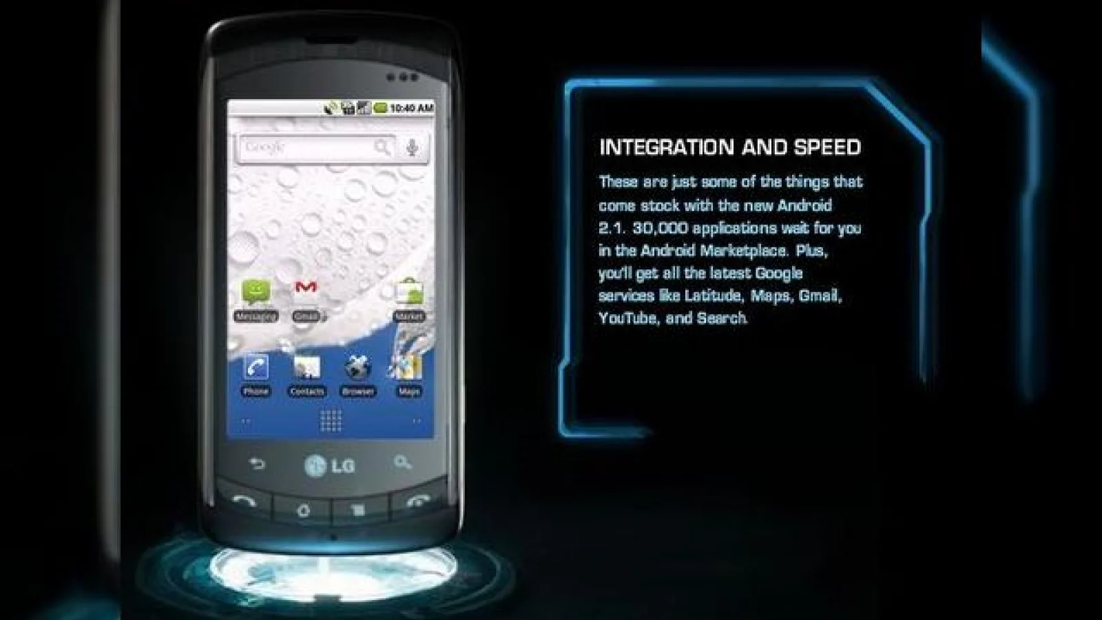 LG Ally are propriul site, specificatii noi (Iron Man 2 phone)