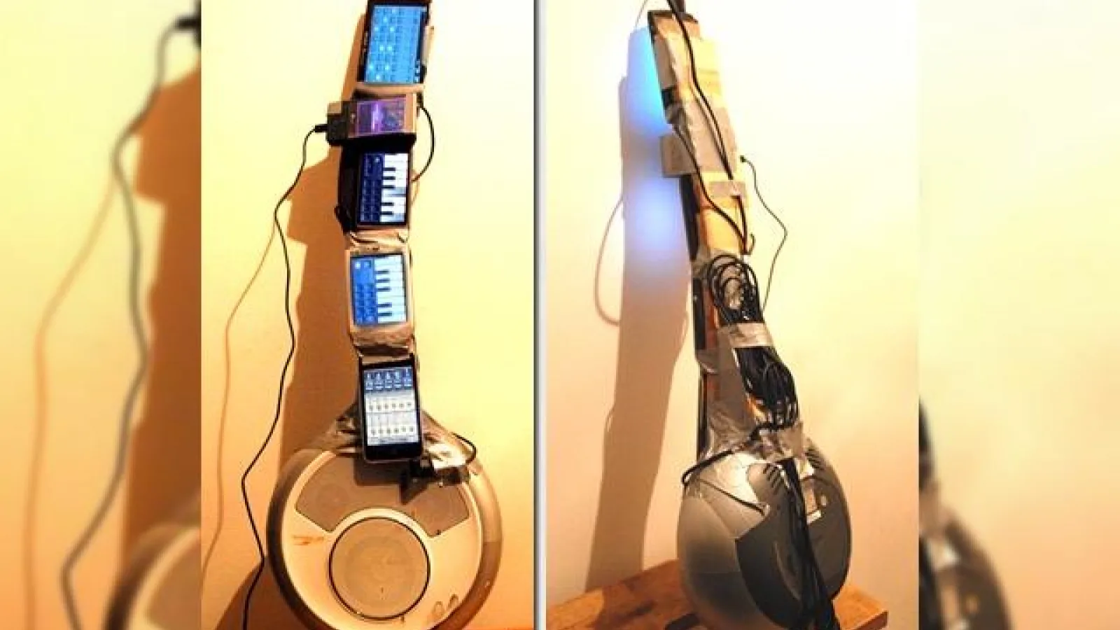 Chitara din telefoane mobile, o super inventie de geek rocker (Video)