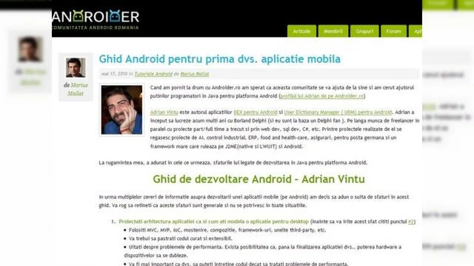 Developerii Android au acum la dispozitie un ghid specializat, util pentru Romanian Android Challenge