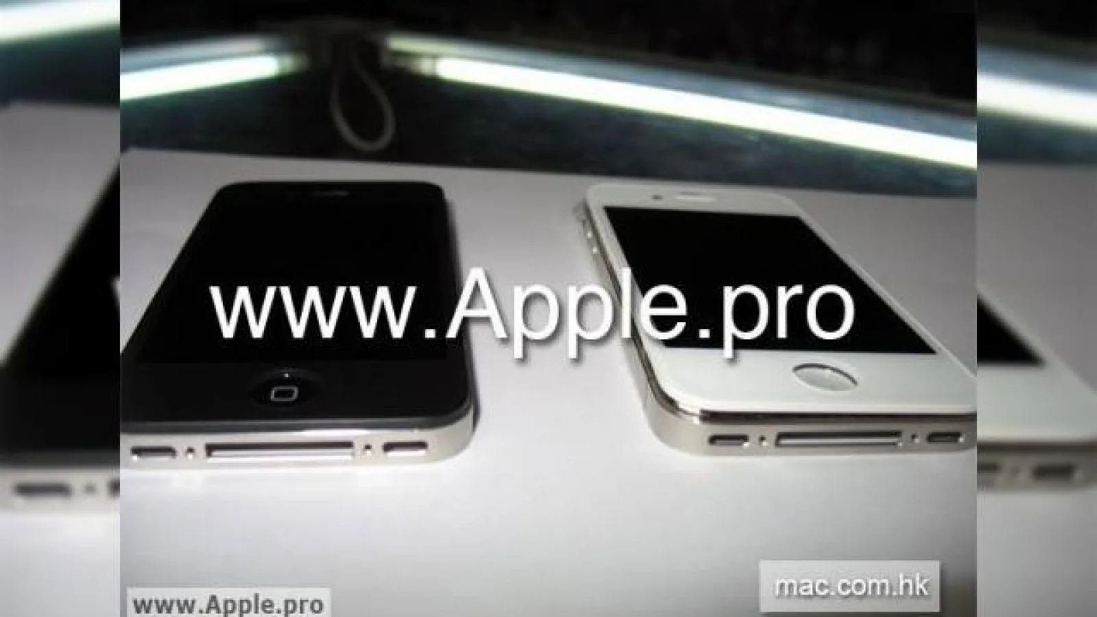 iPhone 4G, acum in varianta alba, scapat pe web
